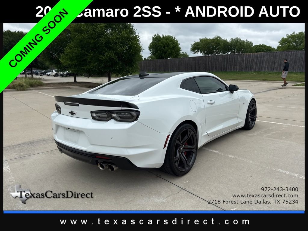 Used 2021 Chevrolet Camaro SS RWD image 5