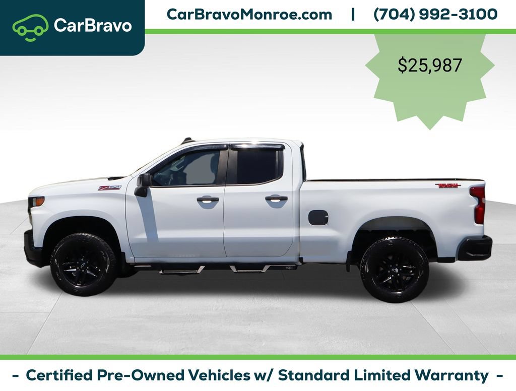 Certified 2019 Chevrolet Silverado 1500 Custom Trail Boss w/ Custom Convenience Package AWD/4WD image 2