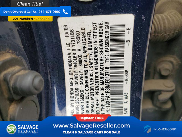 Used 2010 Honda Civic DX-VP image 16