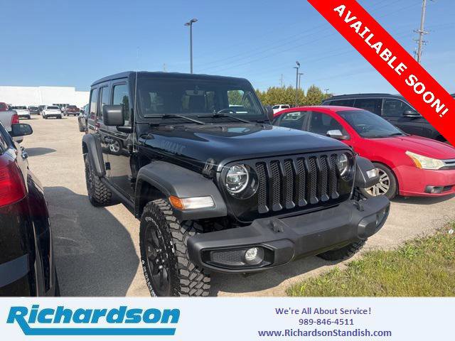 Certified 2021 Jeep Wrangler Unlimited Sport image 1