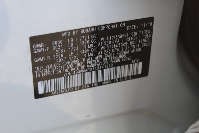 Used 2019 Subaru Ascent Limited w/ Popular Package #2 image 41