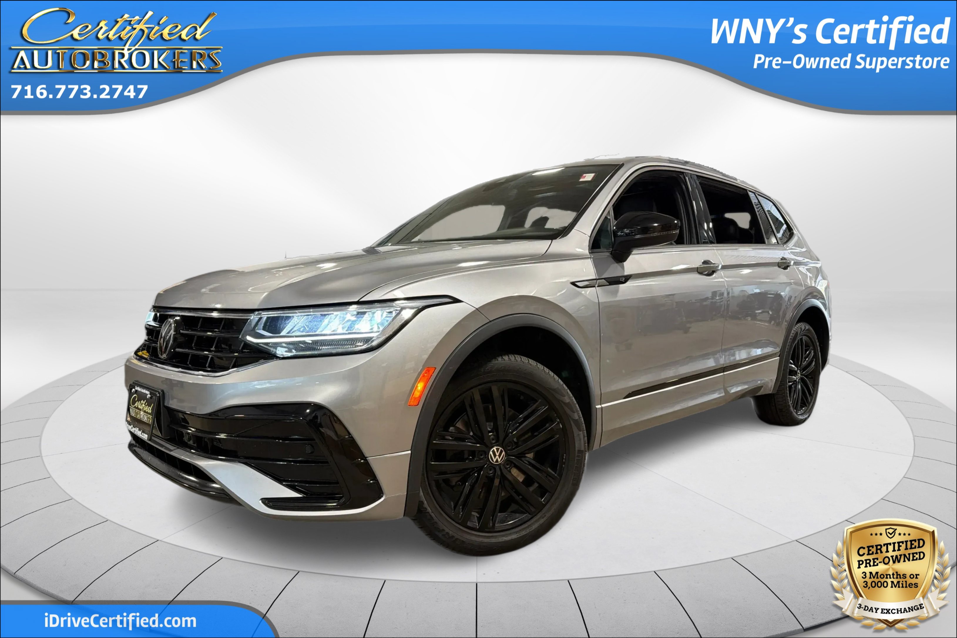 Used 2022 Volkswagen Tiguan SE R-Line AWD/4WD image 1
