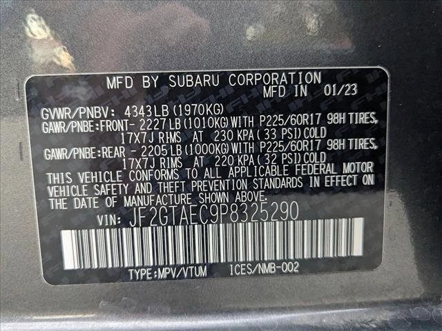 Certified 2023 Subaru Crosstrek 2.0i Premium image 24