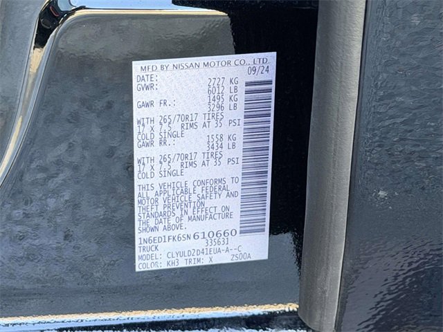 Used 2025 Nissan Frontier PRO-4X w/ Tow Package image 26