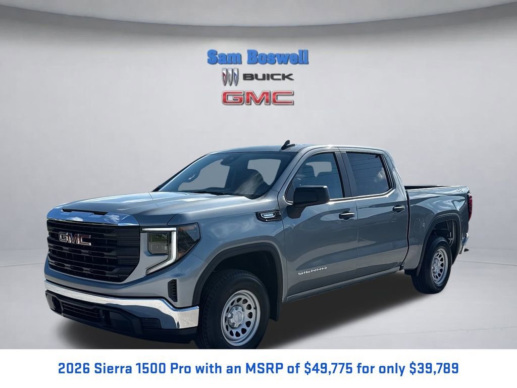 New 2026 GMC Sierra 1500 Pro w/ Pro Value Package