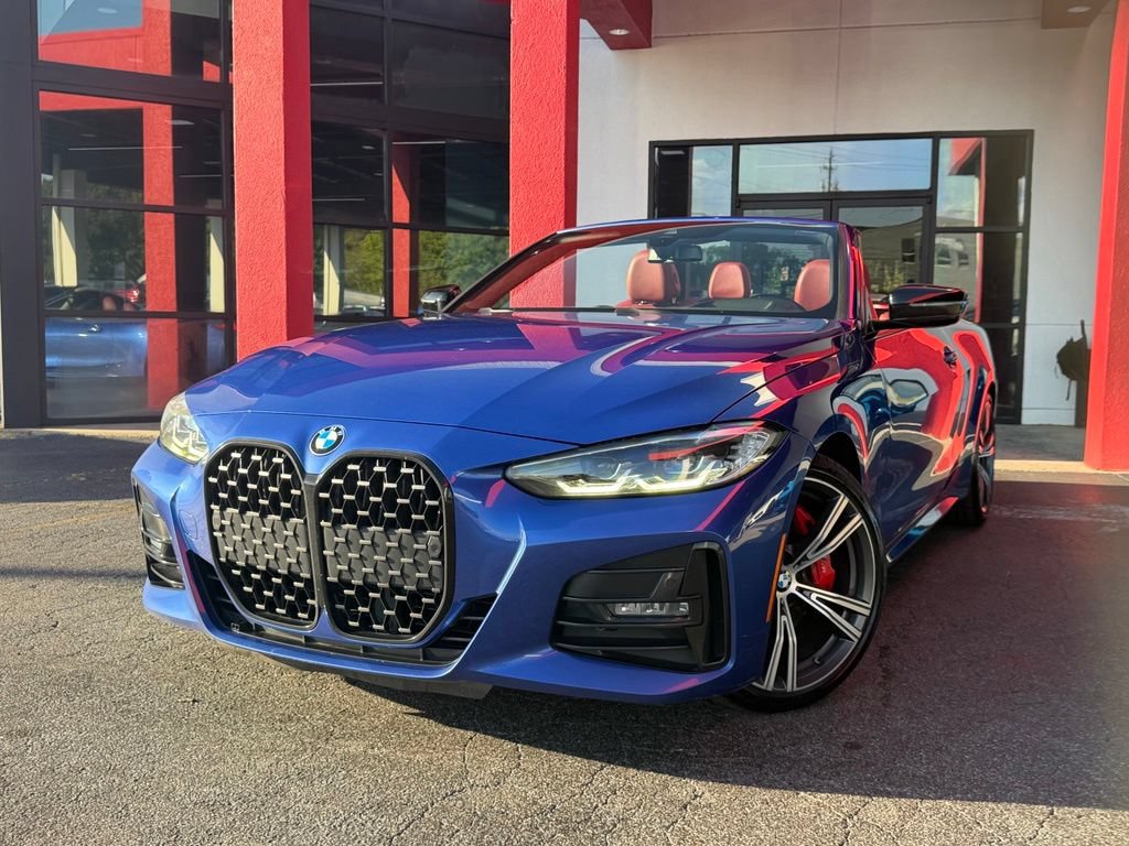 Used 2021 BMW 430i Convertible w/ M Sport Package RWD image 2