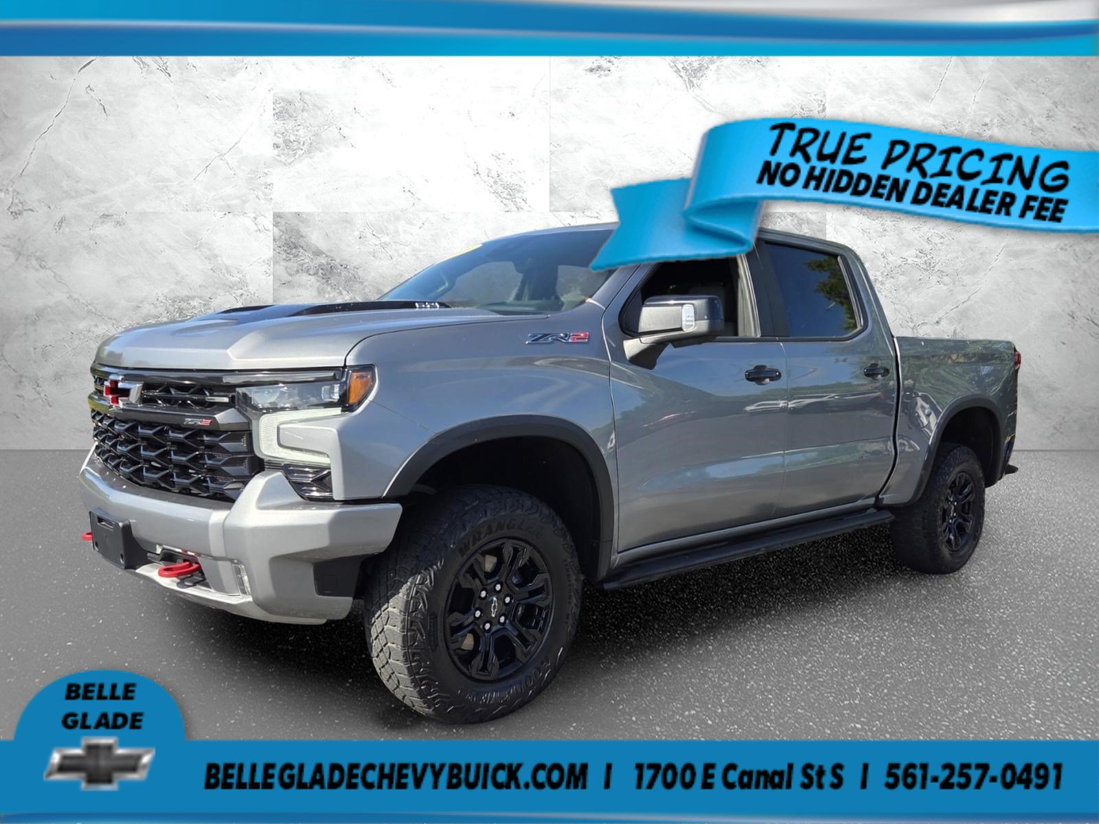 Certified 2023 Chevrolet Silverado 1500 ZR2 w/ Technology Package