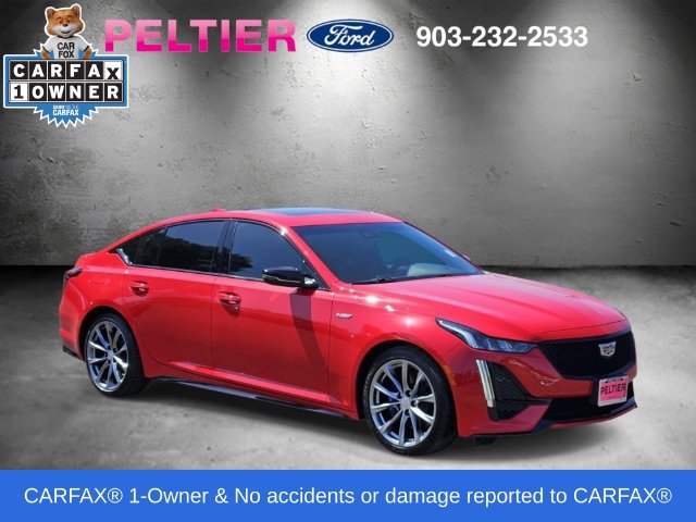 Used 2021 Cadillac CT5 V w/ Cold Weather Package RWD image 1