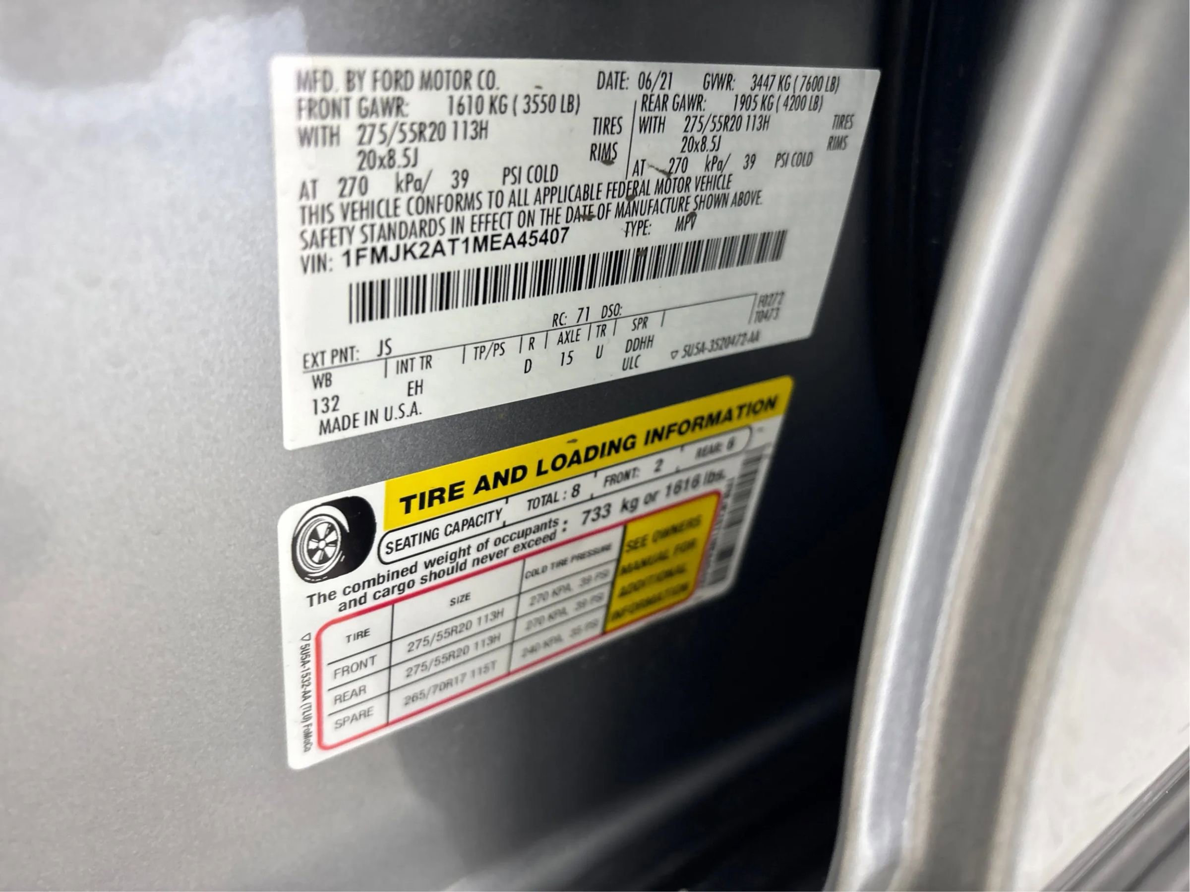 Used 2021 Ford Expedition Max Limited image 30