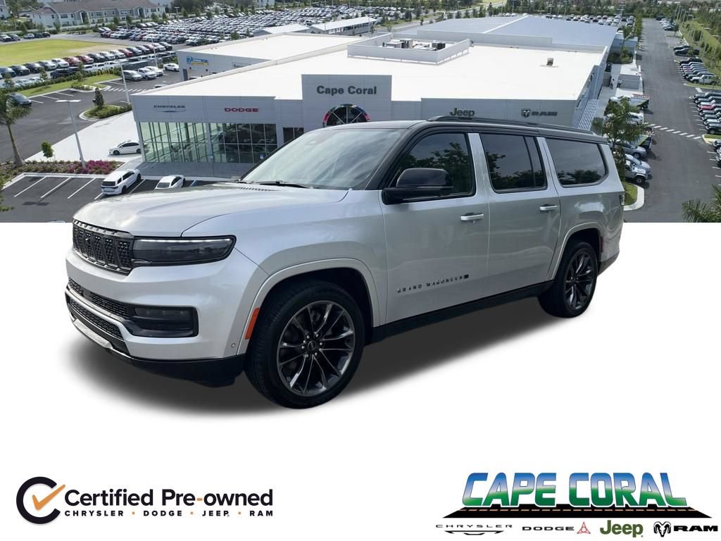 Used 2024 Jeep Grand Wagoneer L Series II w/ Quick Order Packagew 28T