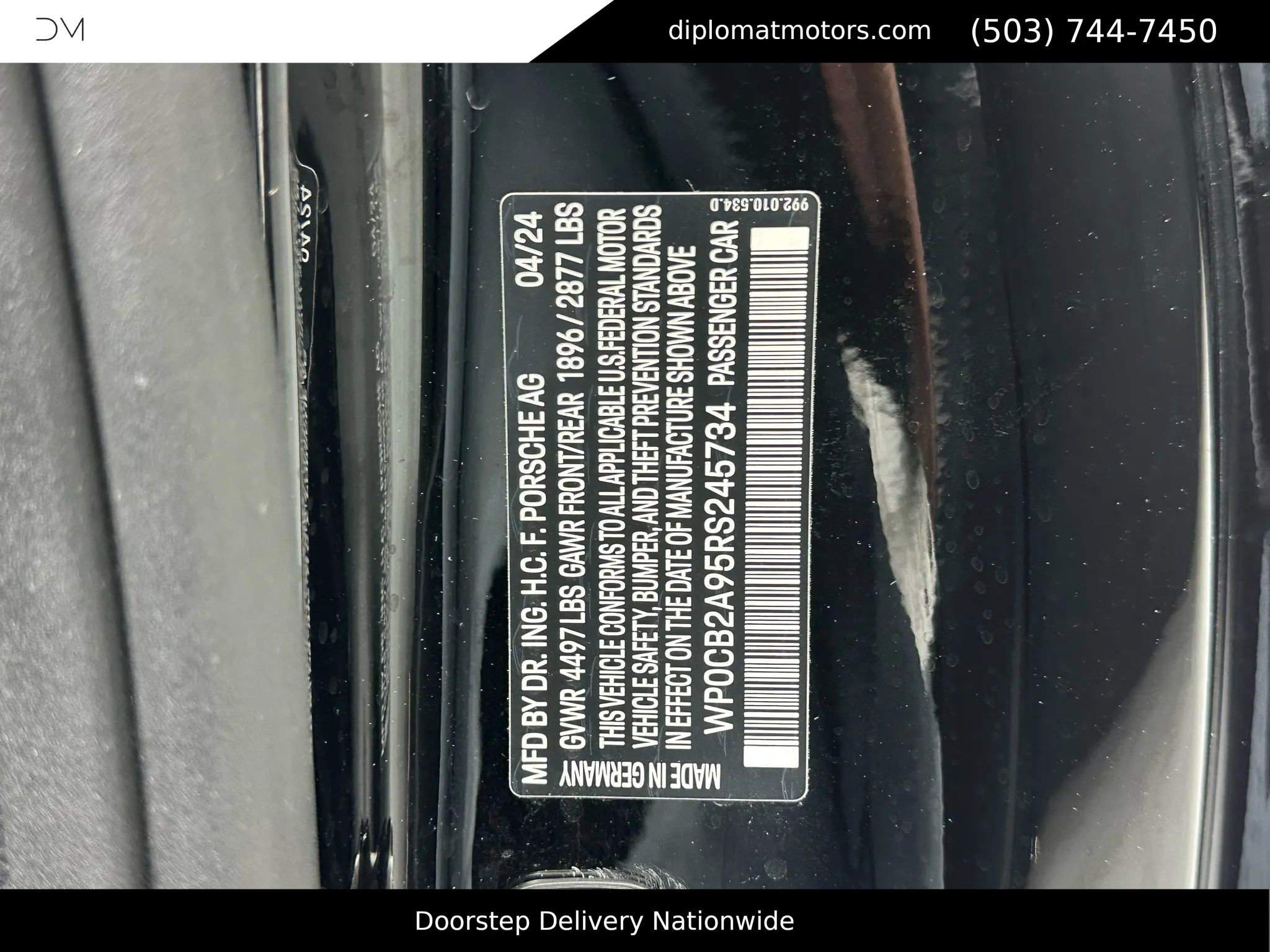 Used 2024 Porsche 911 Carrera S w/ Sport Package image 49