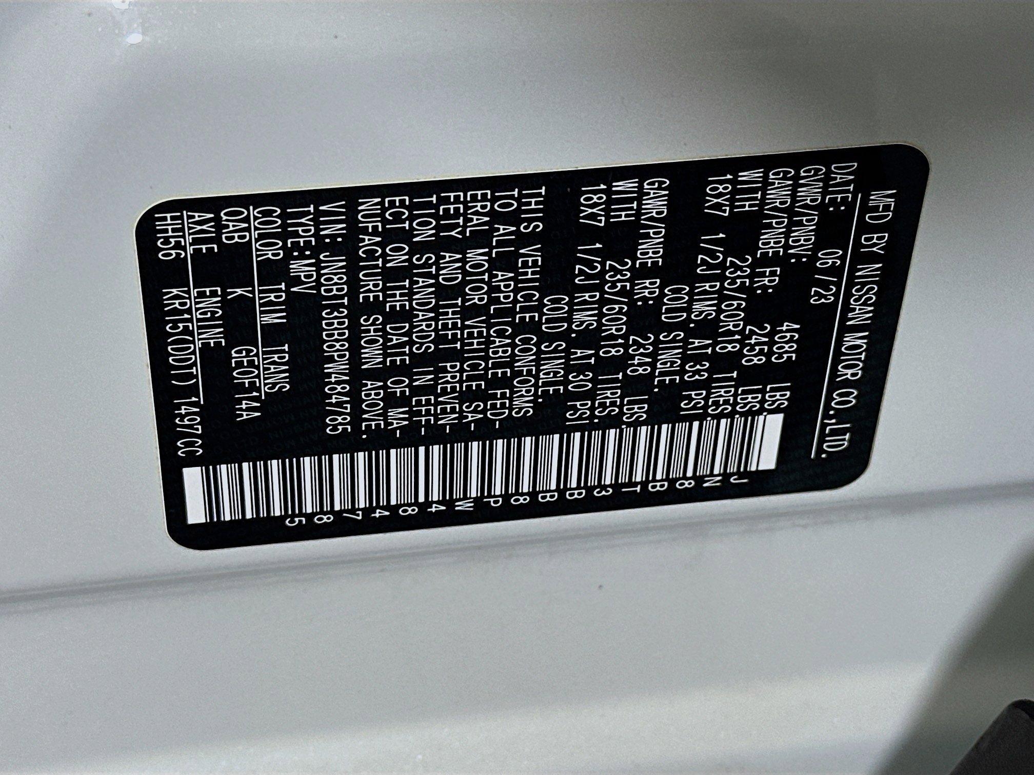 Used 2023 Nissan Rogue SV image 12