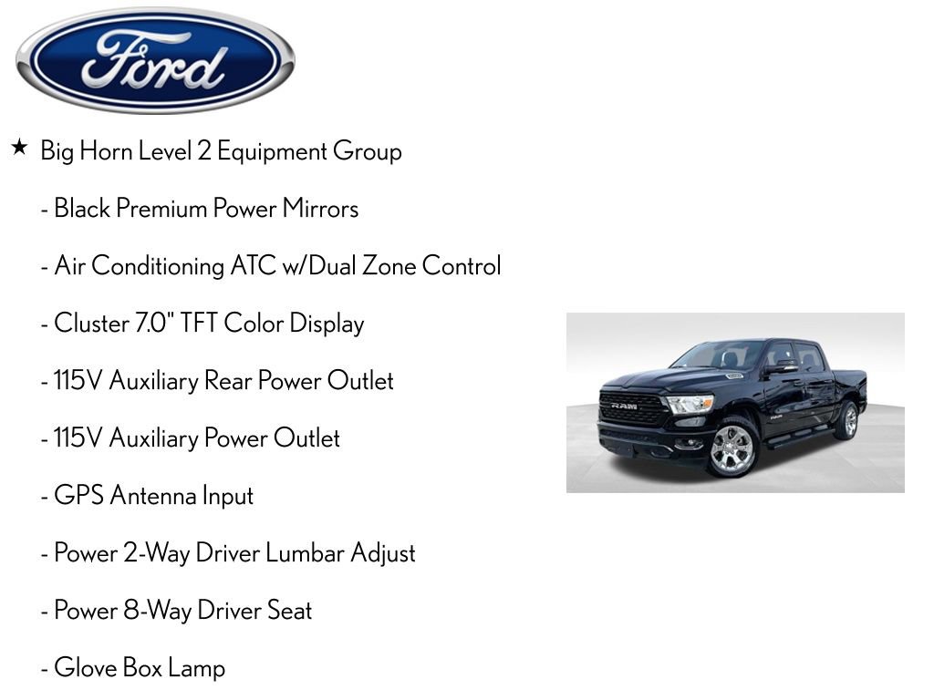 Used 2022 RAM 1500 Big Horn image 7