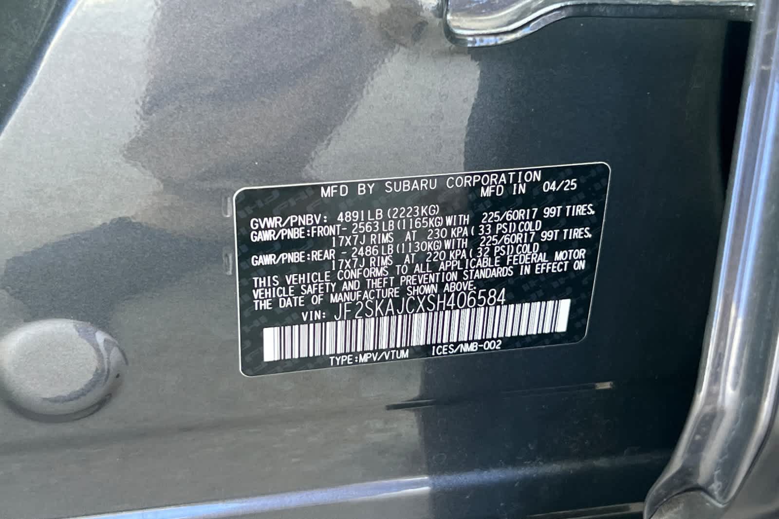 Used 2025 Subaru Forester Wilderness AWD/4WD image 31