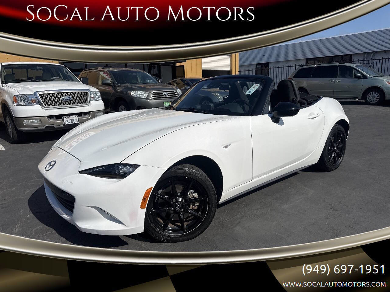 Used 2021 MAZDA MX-5 Miata Sport RWD image 1