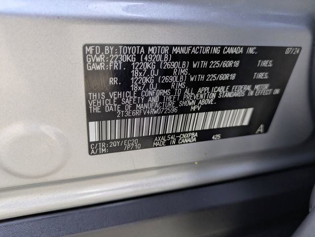 Used 2024 Toyota RAV4 XSE image 37