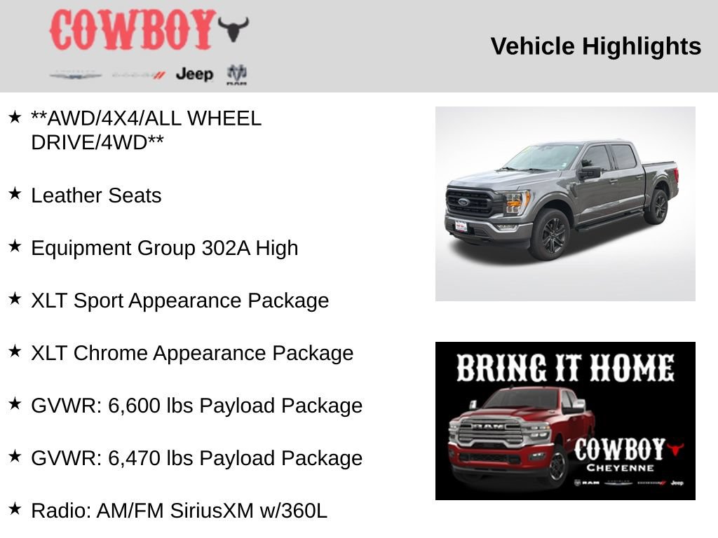 Used 2021 Ford F150 XLT w/ Equipment Group 302A High AWD/4WD image 5