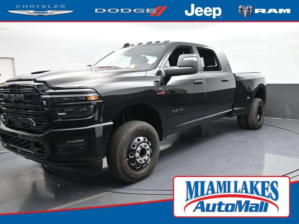 New 2026 RAM 3500 Laramie w/ Night Edition AWD/4WD 360° Tour