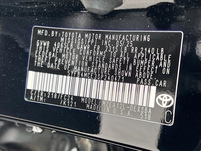 Used 2025 Toyota Corolla FX w/ Convenience Package FWD image 27