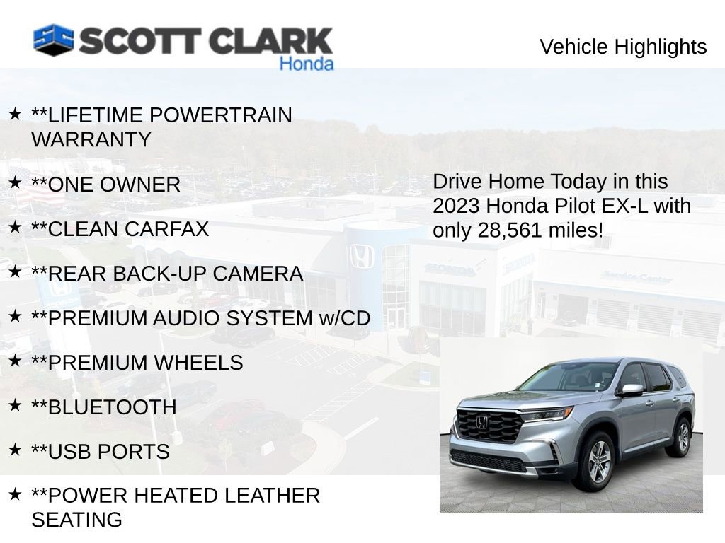 Used 2023 Honda Pilot EX-L image 11