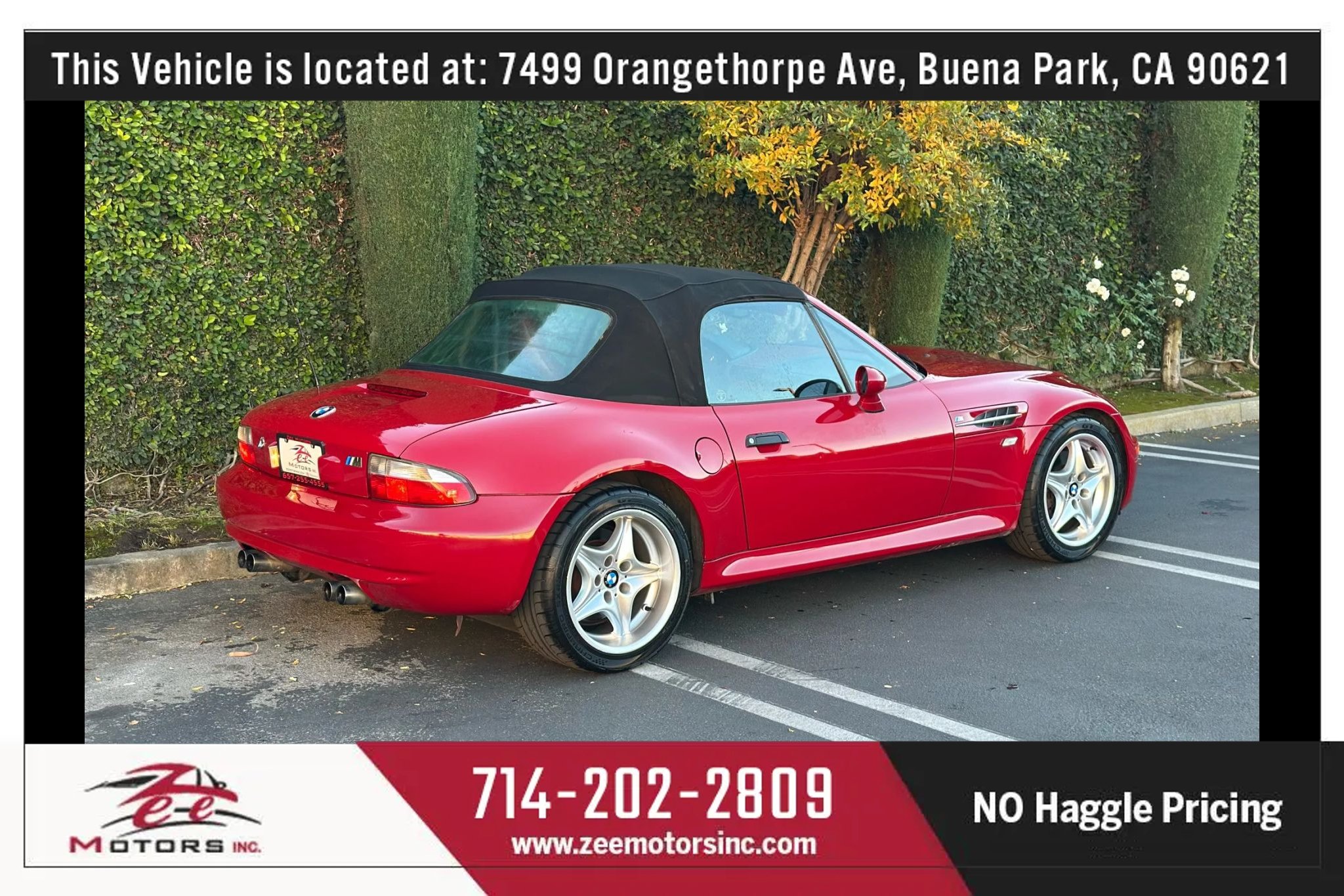 Used 1999 BMW M Roadster RWD image 8