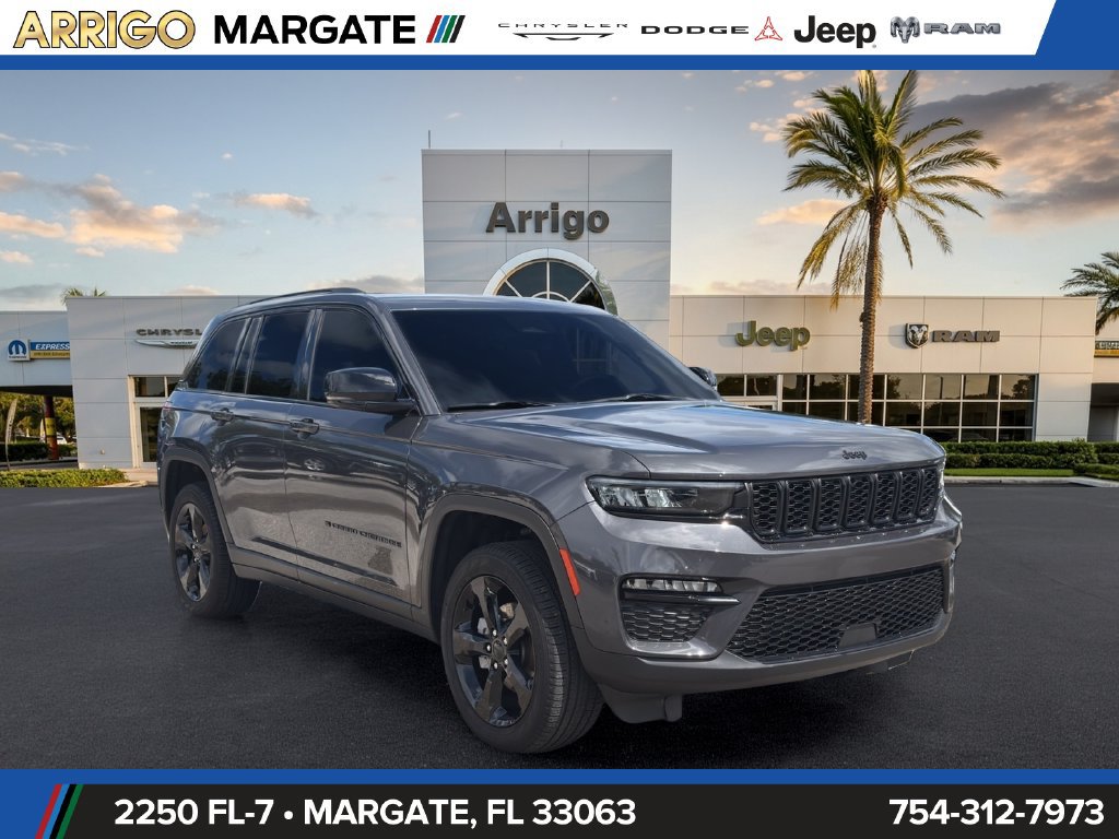 Certified 2025 Jeep Grand Cherokee Limited w/ Black Appearance Package