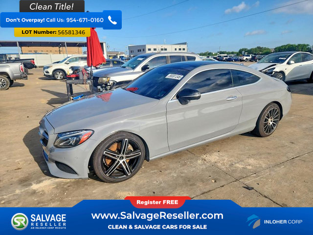 Used 2017 Mercedes-Benz C 300 Coupe w/ Premium 2 Package image 1