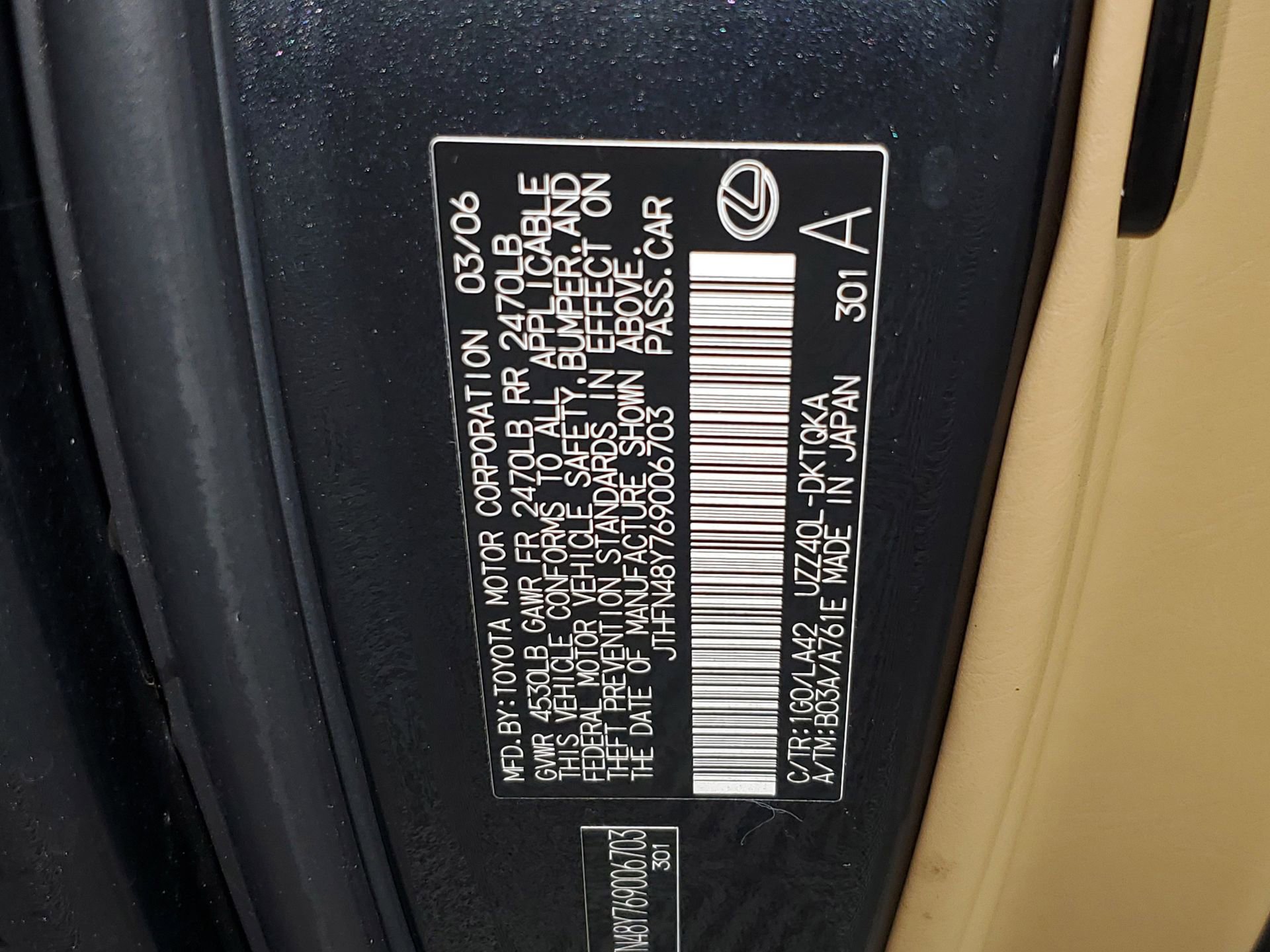 Used 2006 Lexus SC 430 Convertible image 50