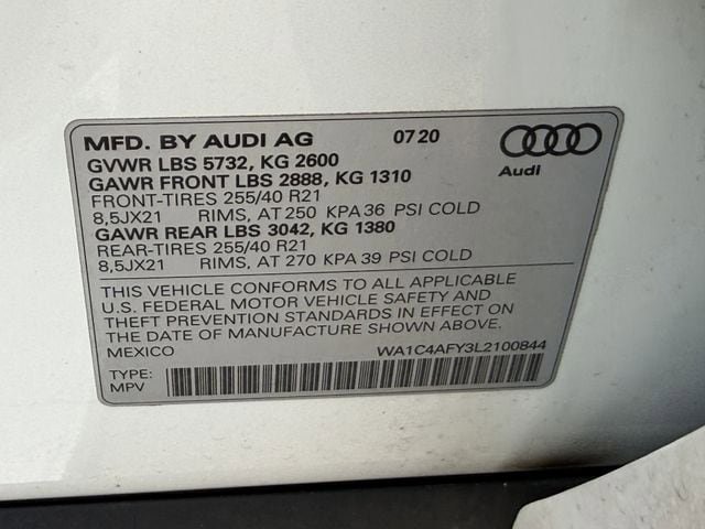 Used 2020 Audi SQ5 Prestige AWD/4WD image 34