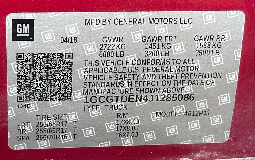 Used 2018 Chevrolet Colorado Z71 image 52