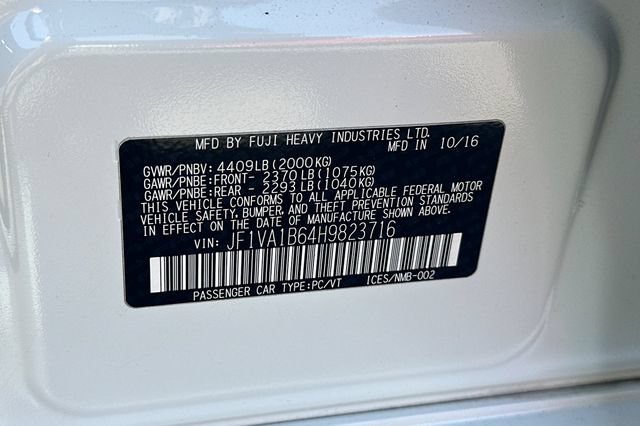 Used 2017 Subaru WRX AWD/4WD image 29