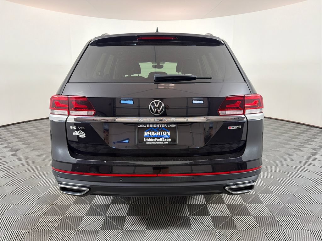Used 2021 Volkswagen Atlas SE AWD/4WD image 4