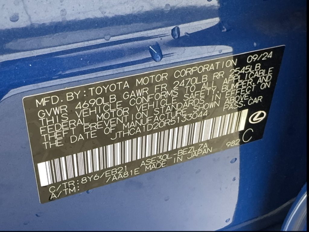 Used 2024 Lexus IS 300 w/ Comfort Package RWD image 58