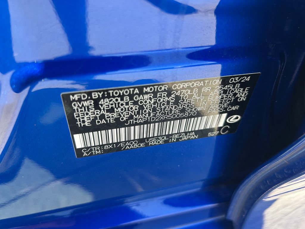Used 2024 Lexus IS 500 RWD image 10