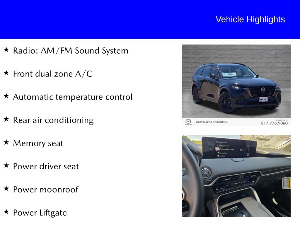 New 2026 MAZDA CX-70 3.3 Turbo w/ Preferred Package AWD/4WD image 9