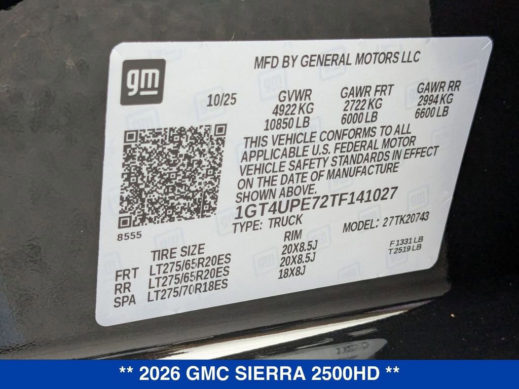 New 2026 GMC Sierra 2500 AT4 w/ AT4 Premium Plus Package image 40