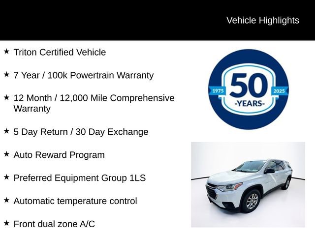 Used 2021 Chevrolet Traverse LS AWD/4WD image 5