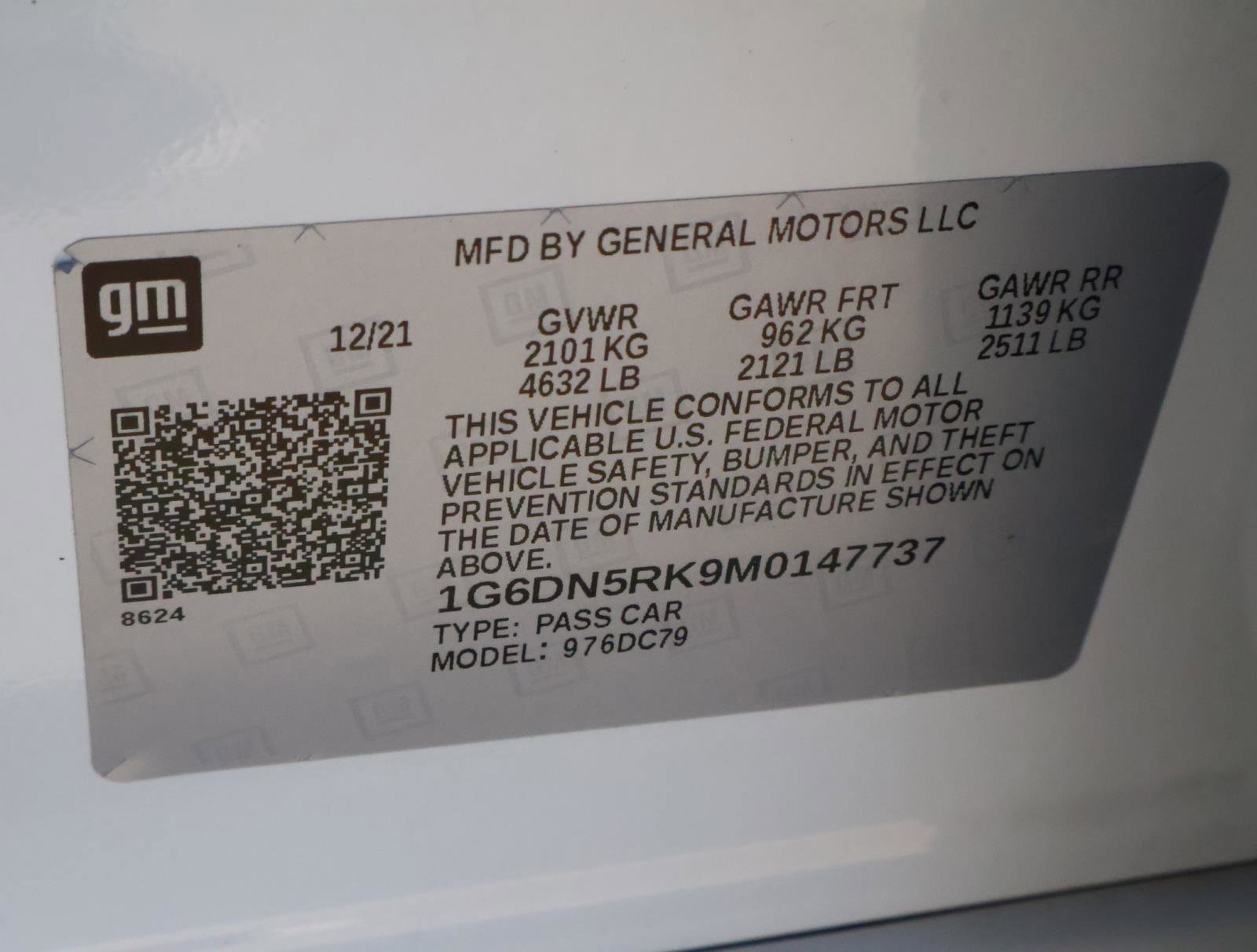 Certified 2021 Cadillac CT5 Premium Luxury image 27