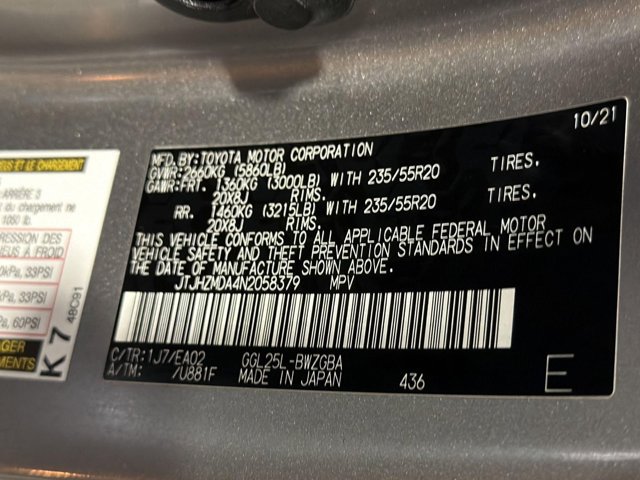 Certified 2022 Lexus RX 350 AWD w/ Premium Package image 26