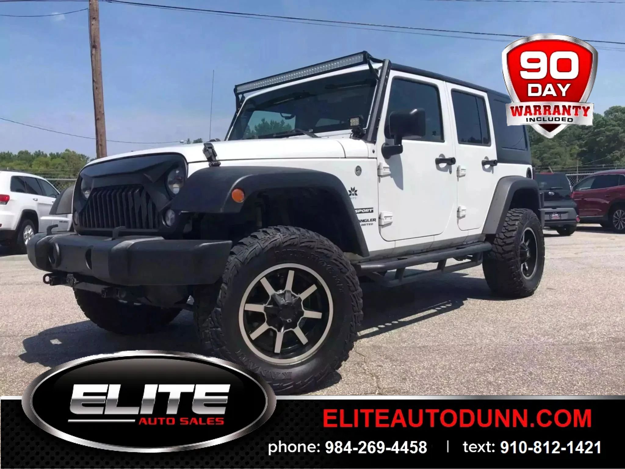 Used 2016 Jeep Wrangler Unlimited Sport w/ Quick Order Package 24S image 1
