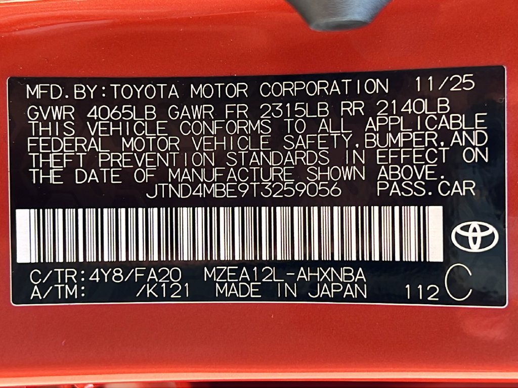 Used 2026 Toyota Corolla SE FWD image 22
