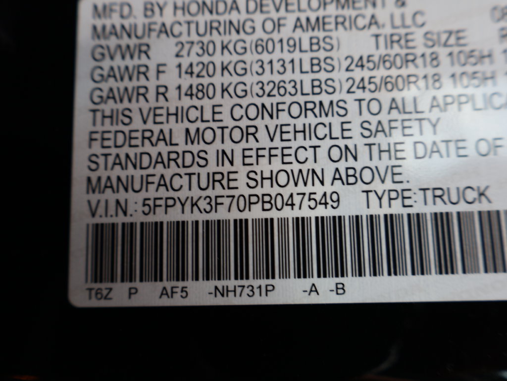 Certified 2023 Honda Ridgeline RTL-E image 35