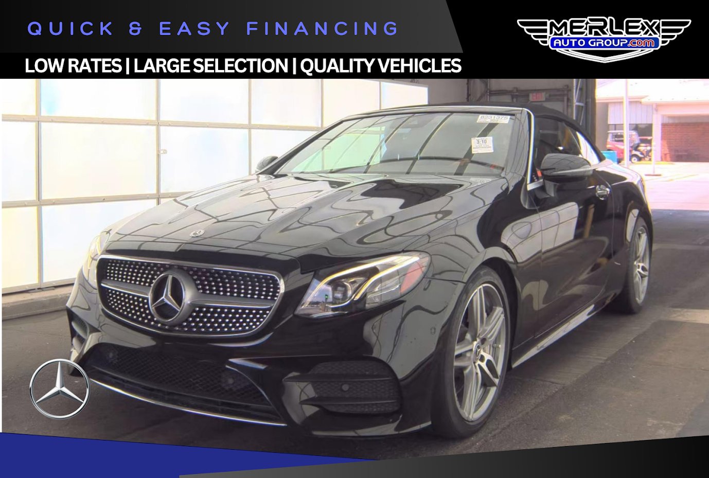 Used 2018 Mercedes-Benz E 400 Cabriolet w/ Premium 2 Package image 1