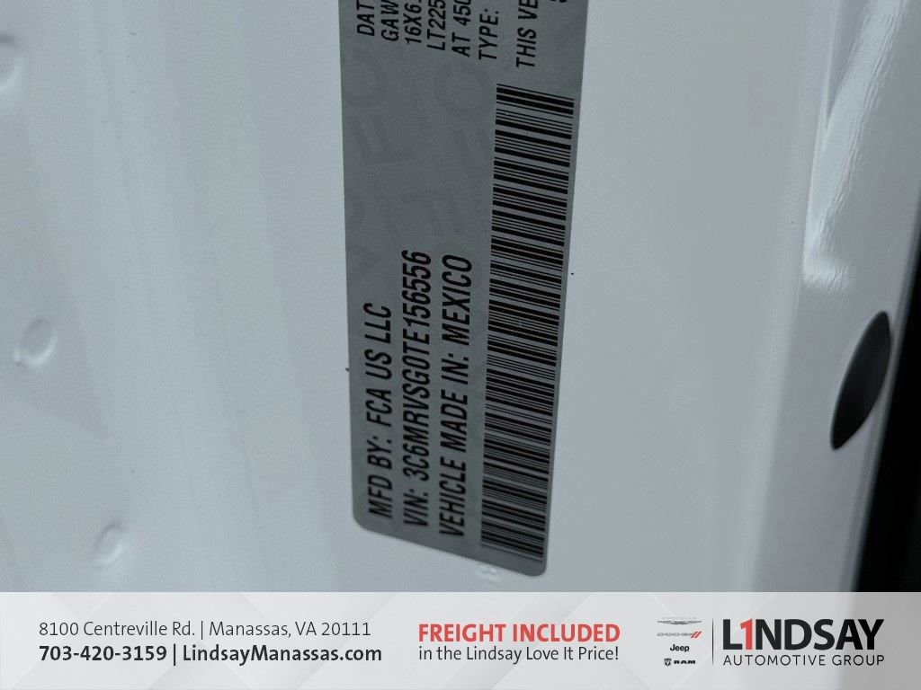 New 2026 RAM ProMaster 3500 w/ Safety Group image 36