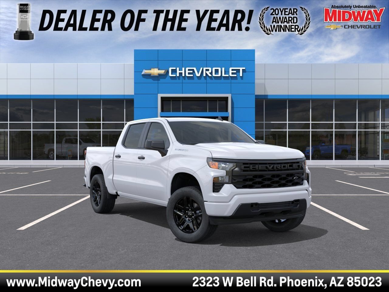 New 2026 Chevrolet Silverado 1500 Custom RWD image 1