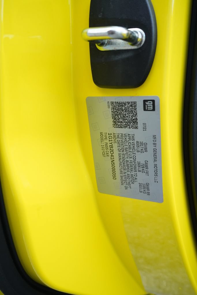 Used 2022 Chevrolet Corvette Stingray Preferred Cpe w/ 2LT RWD image 35