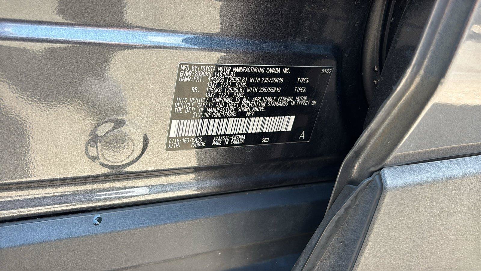 Used 2022 Toyota RAV4 XLE Premium FWD image 14