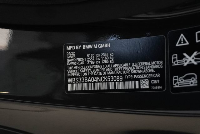 Used 2022 BMW M4 xDrive Competition AWD/4WD image 32