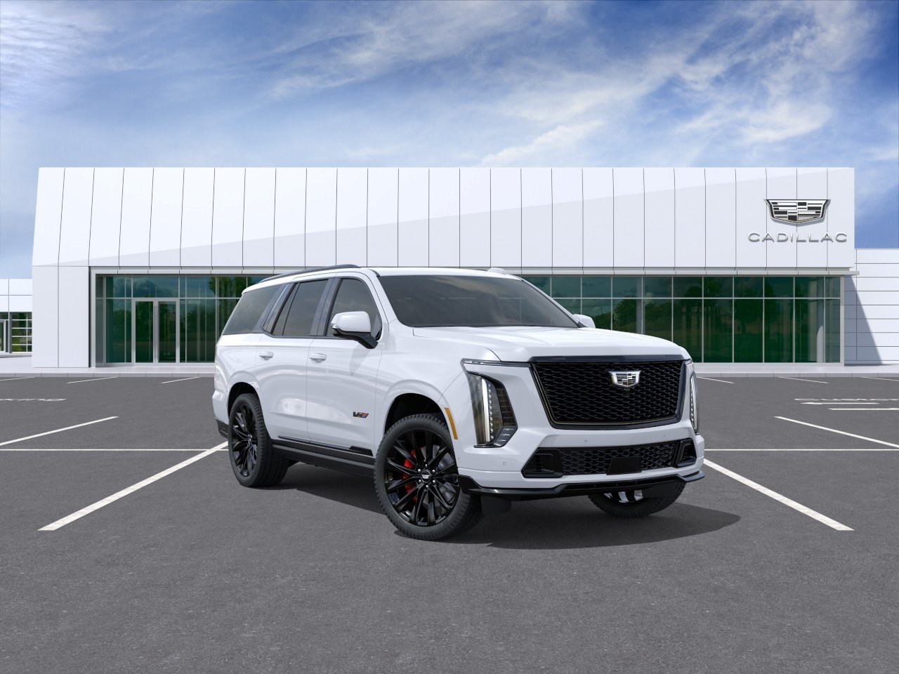 New 2026 Cadillac Escalade V w/ LPO, ONYX Package AWD/4WD image 1