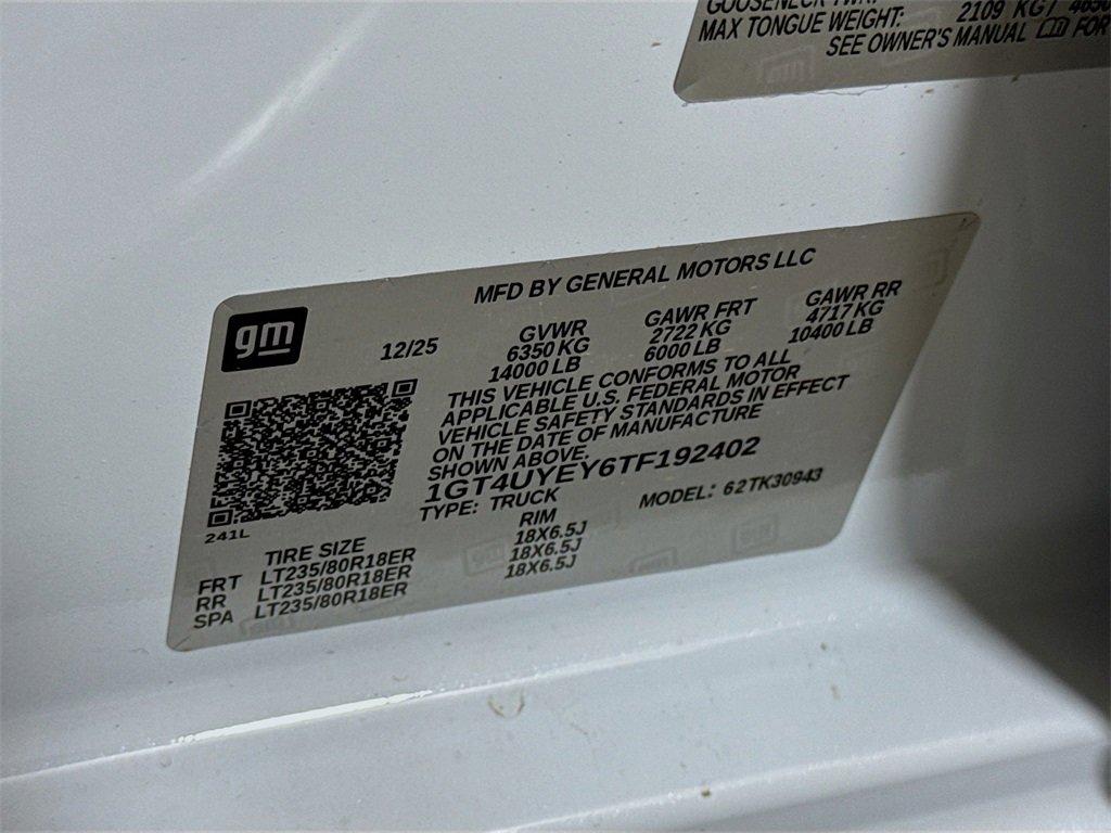 New 2026 GMC Sierra 3500 Denali Ultimate w/ LPO, Black Badging Package image 21